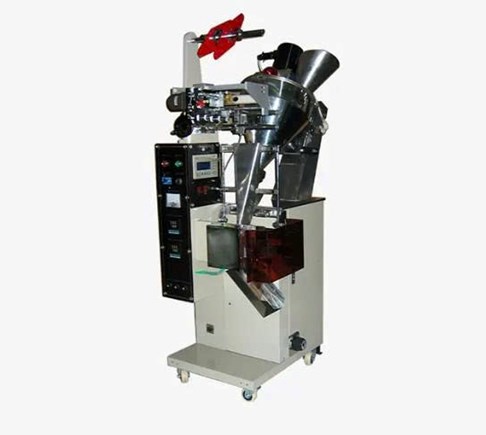 Máy đóng gói hạt tự động dạng túi hình kim tự tháp với cơ cấu cấp liệu trục vít thẳng đứng DXDK-100ZII