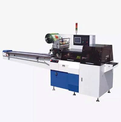 Máy đóng gói ngang tự động kiểu gối chuyển động tịnh tiến DXDZ-350W