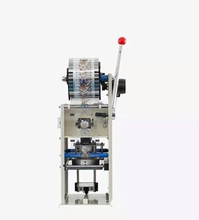 Máy dán miệng cốc sữa chua/trà sữa (có trân châu) bán tự động HL-95B