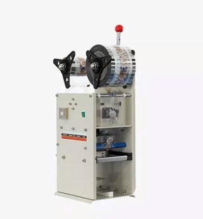 Máy dán miệng cốc sữa chua/trà sữa (có trân châu) thủ công HL-95C