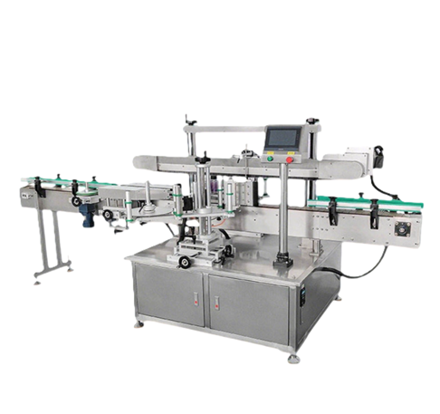 Máy dán nhãn hai mặt dùng cho sản xuất chai nước giải khát XS-T401